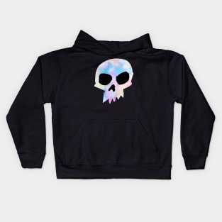 Cid Skull Watercolor Kids Hoodie